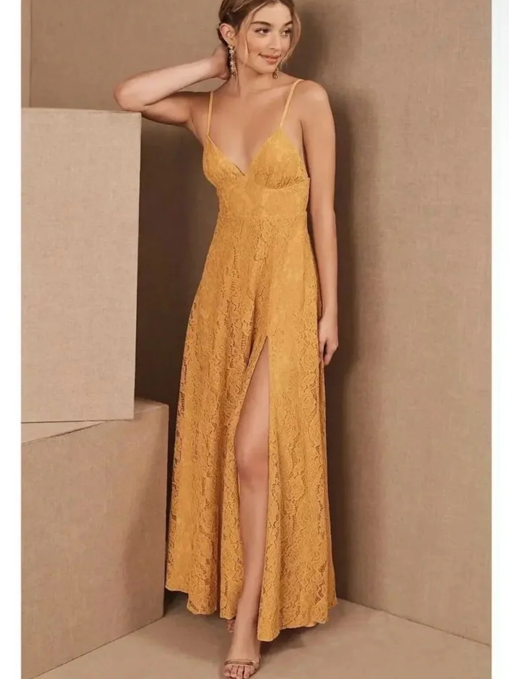 Fame and Partners - Anthropologie Charlotte Maxi Dress, Like New